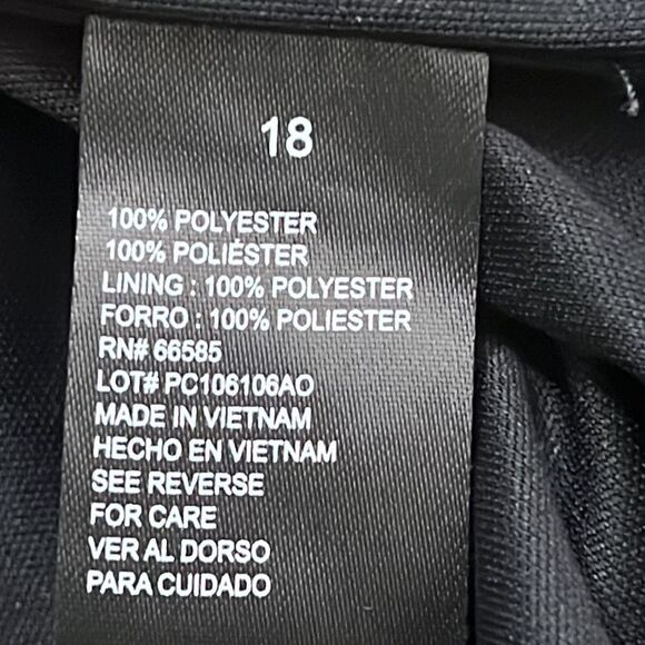 PERCEPTIONS NEWYORK POLKA DOT‎ DRESS SIZE 18 - Picture 7 of 7